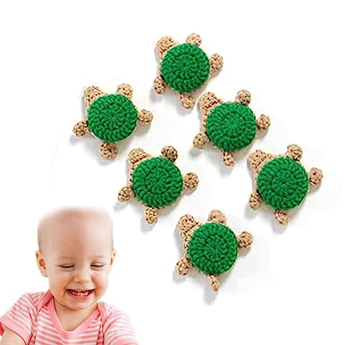 FairUO Schildkröten-Memory-Spiel-Häkelmuster, Schildkröten-Häkel-Memory-Spiel-Spielzeugpuppe, gestrickte Schildkröten-Spielzeugpuppe, Schildkröten-Matching-Spiel (B) von FairUO