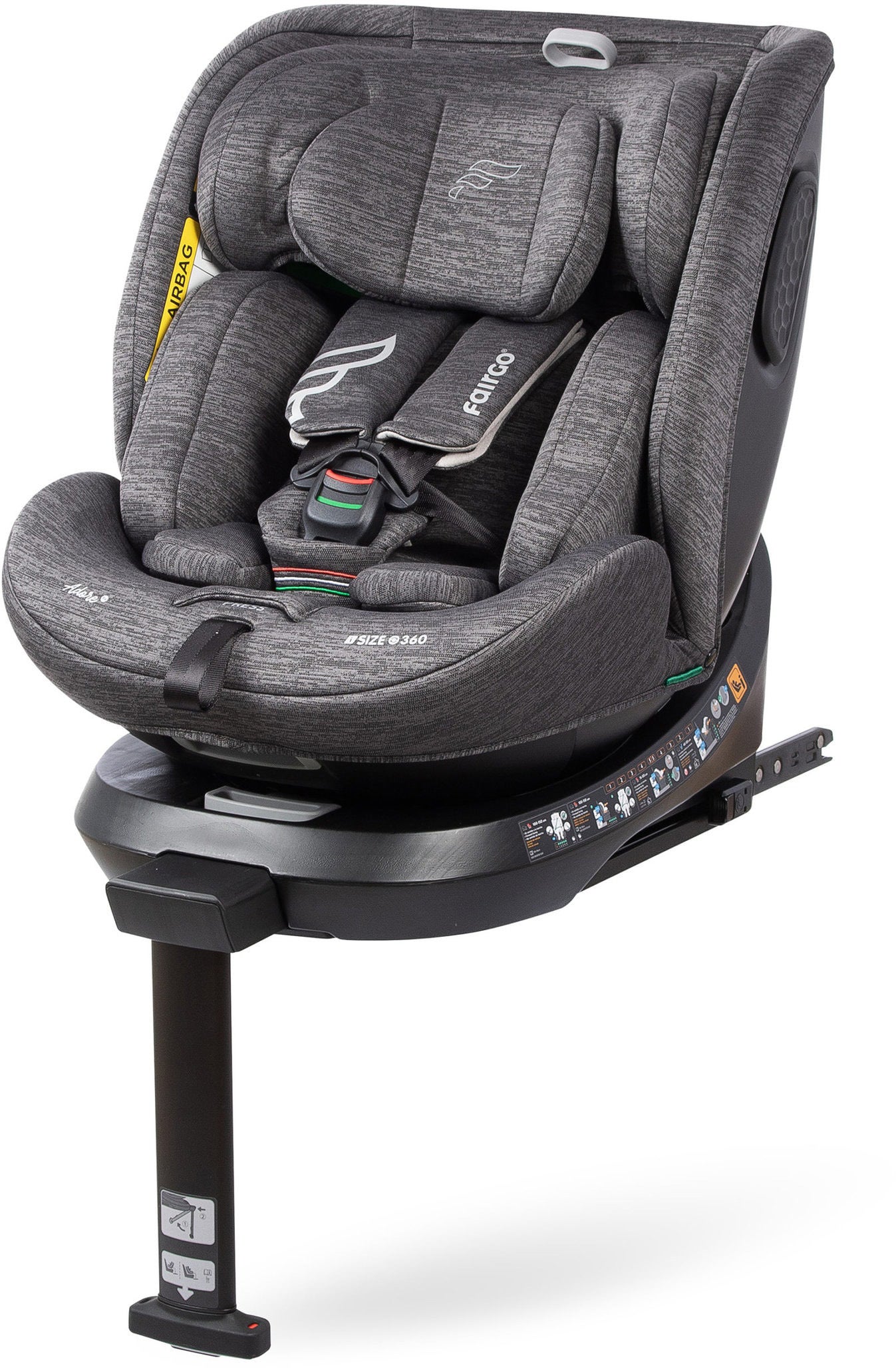 Fairgo Adore i-Size Kindersitz, Stone Grey Fairgo Adore i-Size Kindersitz, Stone Grey von Fairgo