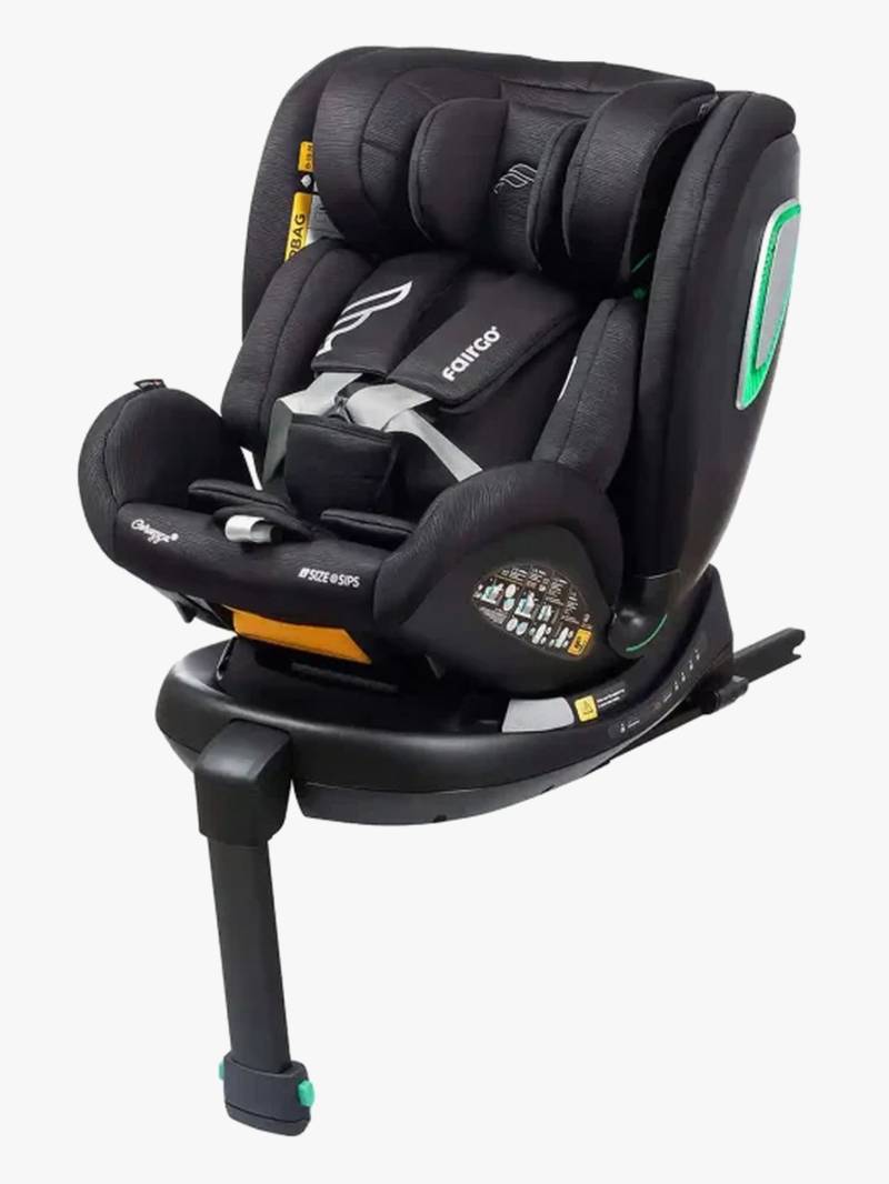 Fairgo Corazza i-Size Kindersitz, Black Sand von Fairgo