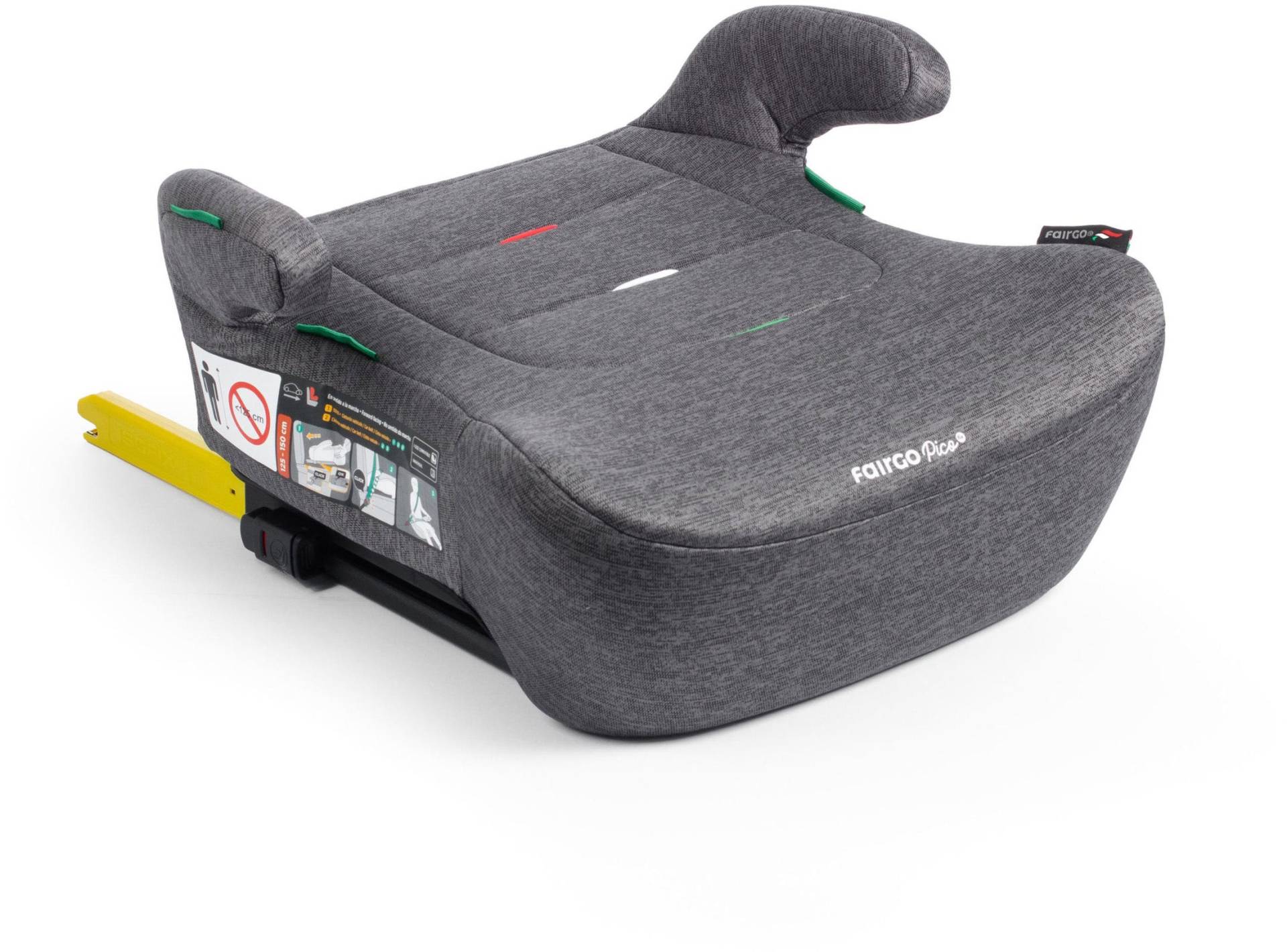 Fairgo Pico i-Size Sitzerhöhung, Stone Grey Fairgo Pico i-Size Sitzerhöhung, Stone Grey von Fairgo