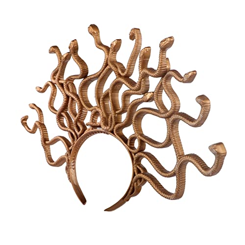 Medusa Schlange Stirnband Haarschmuck - Halloween Schlangenhaarreif Kostüm Cosplay Party Fasching Karneval Maskerade - Altgriechische Mythologie Zubehör Medusa Schlange Stirnband Haarschmuck - Halloween Schlangenhaarreif Kostüm Cosplay Party Fasching Karneval Maskerade - Altgriechische Mythologie Zubehör von FakeFace