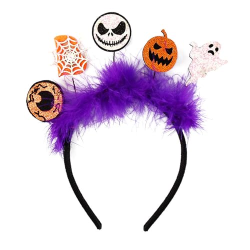 Halloween Stirnbänder, Halloween Cosplay Kostüm Kopfbedeckung Zubehör, Kürbis Hexe Haarreif Kinder Geschenk, Spinnenschädel Stern Party Kopfschmuck Halloween Haarbänder Dekoration Foto Requisite Halloween Stirnbänder, Halloween Cosplay Kostüm Kopfbedeckung Zubehör, Kürbis Hexe Haarreif Kinder Geschenk, Spinnenschädel Stern Party Kopfschmuck Halloween Haarbänder Dekoration Foto Requisite von Falafoty