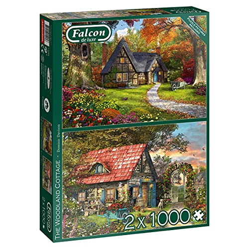 Falcon de Luxe The Woodland Cottage - 2X 1000 Teile Falcon de Luxe The Woodland Cottage - 2X 1000 Teile von Jumbo