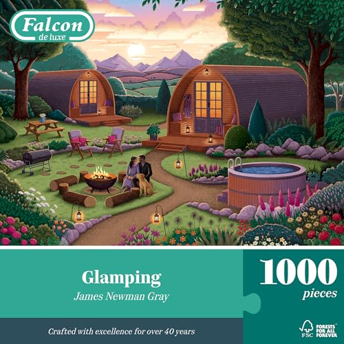 Falcon, Puzzlespiel Erwachsene, Glamping, 1000 Teile Puzzle Falcon, Puzzlespiel Erwachsene, Glamping, 1000 Teile Puzzle von Falcon