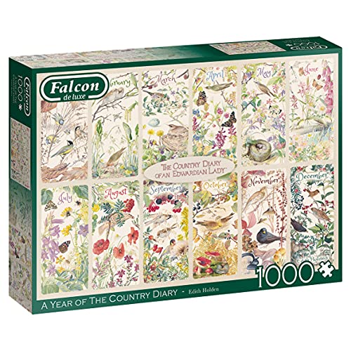 Falcon Jumbo Spiele 11305 Deluxe Tagebuch A Year of The Country von Jumbo