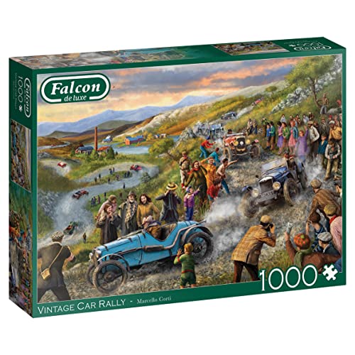 Jumbo Spiele Falcon de Luxe 1000 Teile - Vintage Car Rally - ab 12 Jahren - Puzzle Autos Jumbo Spiele Falcon de Luxe 1000 Teile - Vintage Car Rally - ab 12 Jahren - Puzzle Autos von Jumbo