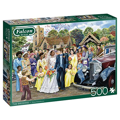Jumbo Spiele Falcon The Wedding 500 Teile - Puzzle für Erwachsene von Jumbo