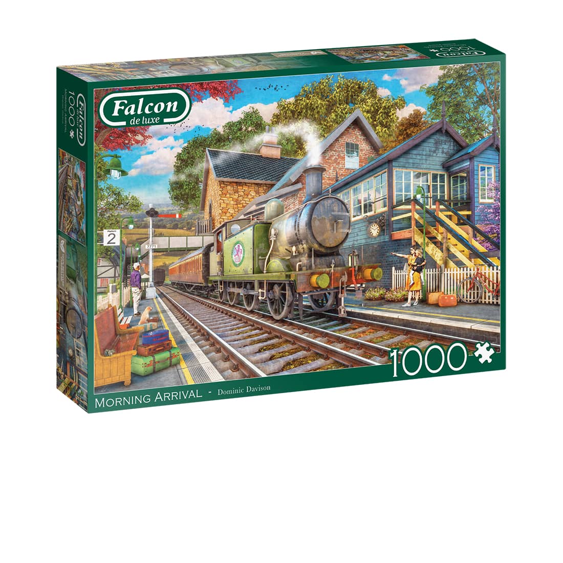 Falcon Puzzle 1000 Teile - Morning Arrival - von Falcon