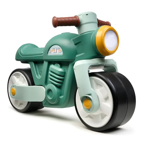 FALK - Laufrad Moto Prem1er – Grün – Extra große und leise Räder – lenkbarer Lenker – Vintage-Look – enthält mindestens 75% recyceltes Kunststoff ab 12 Monaten – 451S FALK - Laufrad Moto Prem1er – Grün – Extra große und leise Räder – lenkbarer Lenker – Vintage-Look – enthält mindestens 75% recyceltes Kunststoff ab 12 Monaten – 451S von Falk