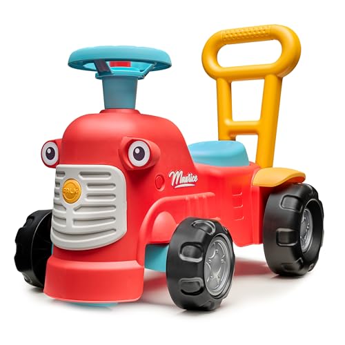FALK - Rutschauto Traktor Mauritius rot mit ergonomischer Gehhilfe - ab 12 Monaten - 90% recycelter Kunststoff 900 FALK - Rutschauto Traktor Mauritius rot mit ergonomischer Gehhilfe - ab 12 Monaten - 90% recycelter Kunststoff 900 von Falk