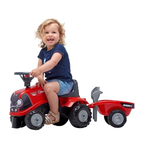 Falk 238C Case IH bébé Babyfarmer Set, rot red, Large von Falk