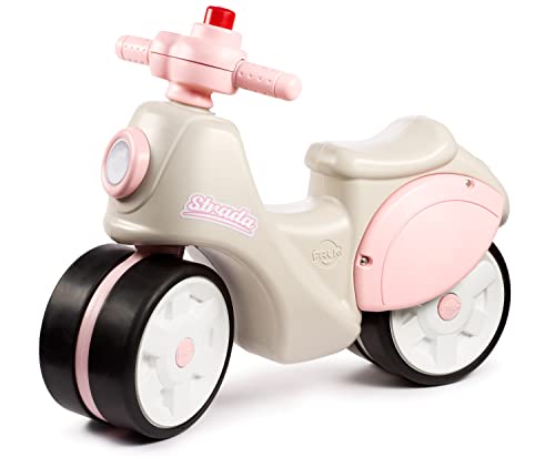 Falk - Rollerrad – Strada – lenkbarer Lenker & leise Räder – 802S – Creme & Rosa – ab 12 Monaten, klein Falk - Rollerrad – Strada – lenkbarer Lenker & leise Räder – 802S – Creme & Rosa – ab 12 Monaten, klein von Falk