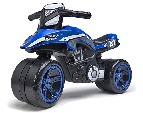 Falk Jugend Unisex Motorrad Laufrad Racing Team Blau – ab 2 Jahren Extra breite Räder – entwickelt Gleichgewicht und Motorik – 531 Motorik-531, M Falk Jugend Unisex Motorrad Laufrad Racing Team Blau – ab 2 Jahren Extra breite Räder – entwickelt Gleichgewicht und Motorik – 531 Motorik-531, M von Falk