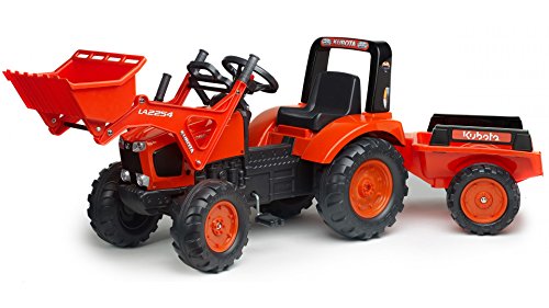 Falk Kubota Riesen Trettraktor mit Frontlader und Anhänger 2060AM Falk Kubota Riesen Trettraktor mit Frontlader und Anhänger 2060AM von Falk