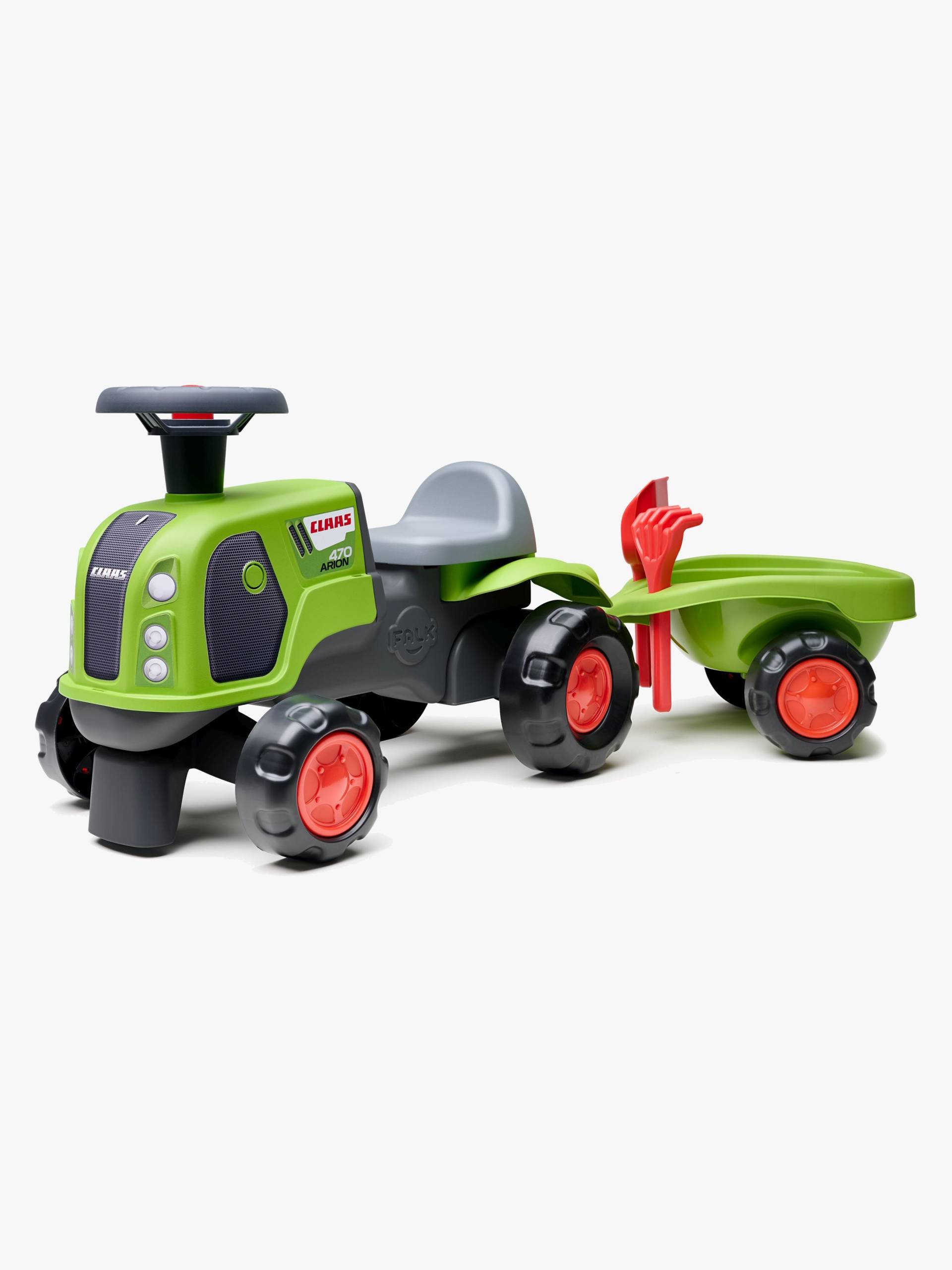 Falk Rutschauto Traktor Claas mit Anhänger & Zubehör Falk Rutschauto Traktor Claas mit Anhänger & Zubehör von Falk