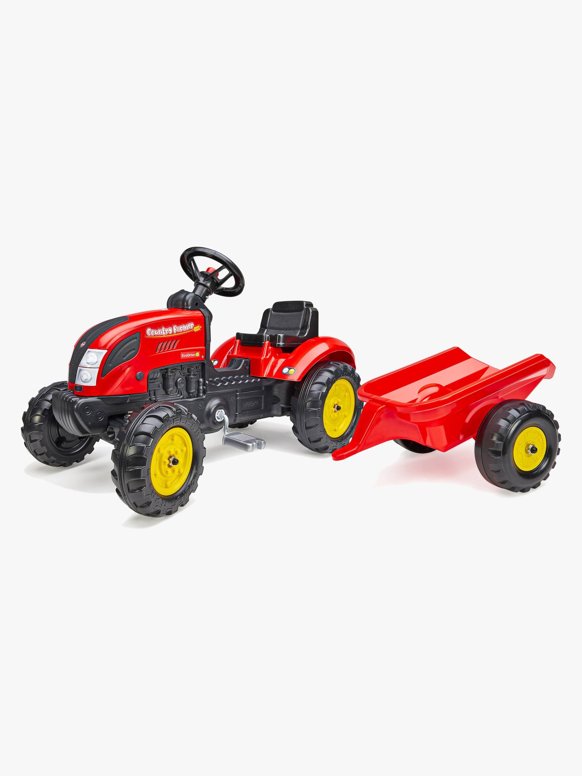 Falk Trettraktor Country Farmer med Anhänger von Falk