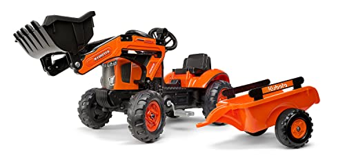 Falquet & CIE – 2065 am – Kubota m7171/Schaufel/Anhänger – Orange Falquet & CIE – 2065 am – Kubota m7171/Schaufel/Anhänger – Orange von Falk