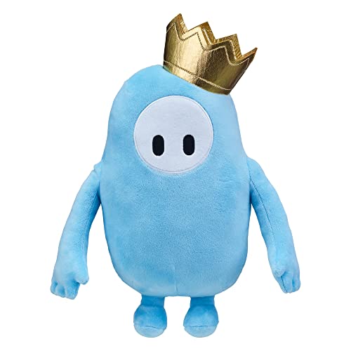 Fall Guys Original Blue Bean Skin Offizielles Sammlerstück, 30,5 cm, superweiche, kuschelige Deluxe-Plüschtiere aus dem ultimativen Knockout-Videospiel, 3 Charaktere zum Sammeln von Oonies