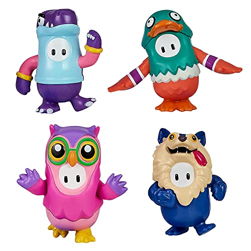 Heroes of Goo Jit Zu Fall Guys 62578 MINIFIGUREN ZUM SAMMELN (CA. 4 cm Gross) IN DER ANIMAL-SQUAD-4ER-PACKUNG von Fall Guys