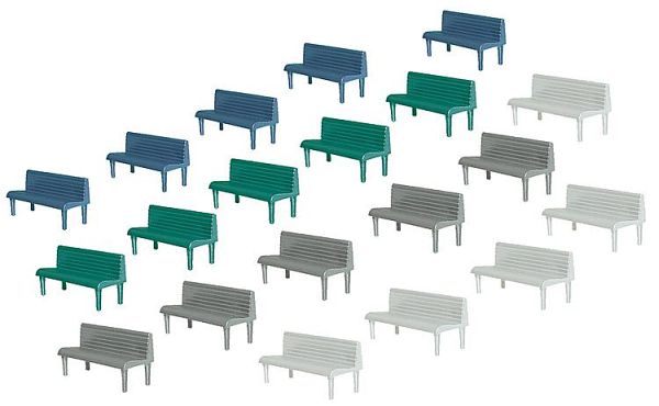 20 Bänke von Faller