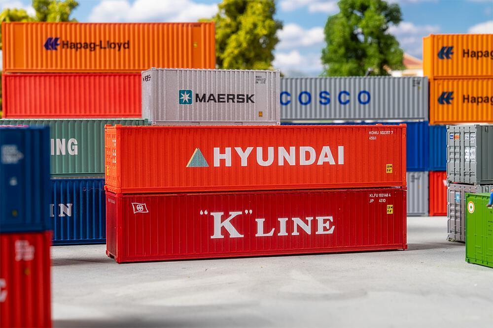 40´ Container K-LINE und HYUNDAI 40´ Container K-LINE und HYUNDAI von Faller