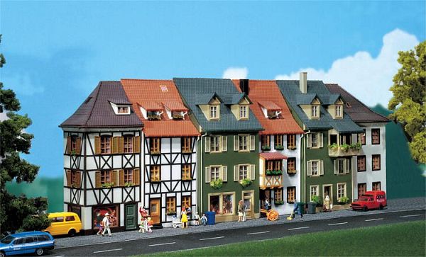 6 Reliefhäuser 6 Reliefhäuser von Faller