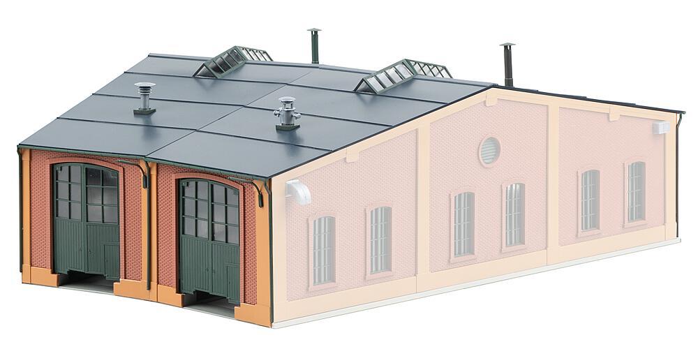 Ergänzungs-Set für Ringlokschuppen mit 12°-Teilung Ergänzungs-Set für Ringlokschuppen mit 12°-Teilung von Faller