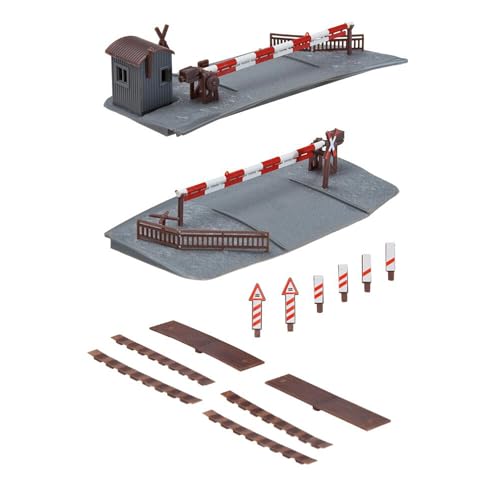 FALLER Beschrankter Bahnübergang Modellbausatz mit 42 Einzelteilen 150 x 145 x 32mm I Modelleisenbahn Zubehör H0 Gebäude I Modelleisenbahn H0 Übergang FALLER Beschrankter Bahnübergang Modellbausatz mit 42 Einzelteilen 150 x 145 x 32mm I Modelleisenbahn Zubehör H0 Gebäude I Modelleisenbahn H0 Übergang von FALLER