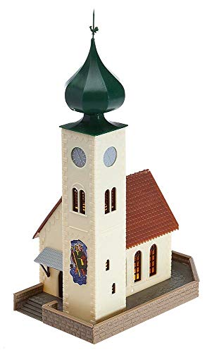 FALLER 130238 - Kirche, Weiss/Opulenter Garten, Medium von FALLER