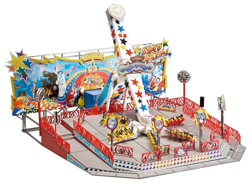 FALLER Fahrgeschäft Salto Mortale Modellbausatz mit 365 Einzelteilen 257 x 254 x 167mm I Modelleisenbahn Zubehör H0 I Modelleisenbahn H0 Kirmesanlagen FALLER Fahrgeschäft Salto Mortale Modellbausatz mit 365 Einzelteilen 257 x 254 x 167mm I Modelleisenbahn Zubehör H0 I Modelleisenbahn H0 Kirmesanlagen von FALLER