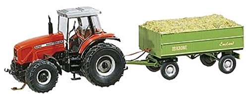 FALLER 161536 - Traktor MF mit Anhänger (Wiking) von FALLER