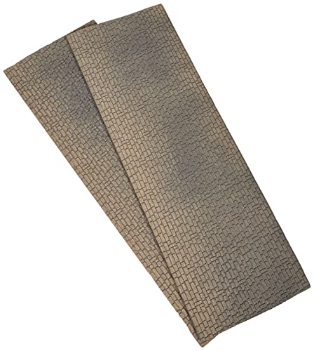 FALLER 170804 - Dekorplatte „Naturstein Quader“, Grau von FALLER