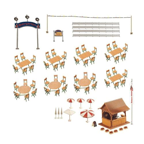 FALLER 180564 - Biergarten mit Beleuchtung, Einheitsgröße FALLER 180564 - Biergarten mit Beleuchtung, Einheitsgröße von FALLER