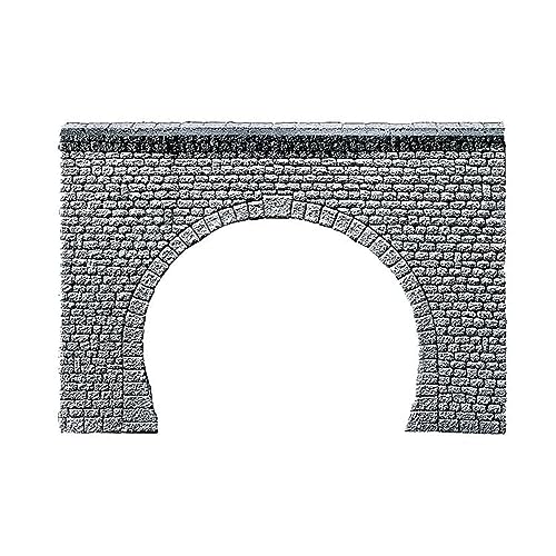 FALLER 272631 - Tunnelportal Profi „Naturstein Quader“, 2-gleisig, Mehrfach von FALLER
