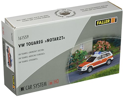 Faller FA161559 - VW Touareg Notarzt Wiking, Zubehör für die Modelleisenbahn, Modellbau von FALLER