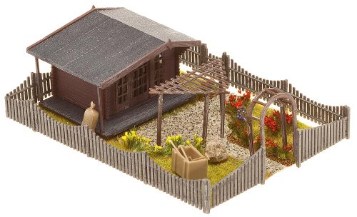 Faller 180491 H0 Schrebergarten mit Gartenlaube Bausatz von FALLER
