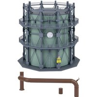 Faller 130157 H0 Gasometer mit Rohrleitungen von Faller