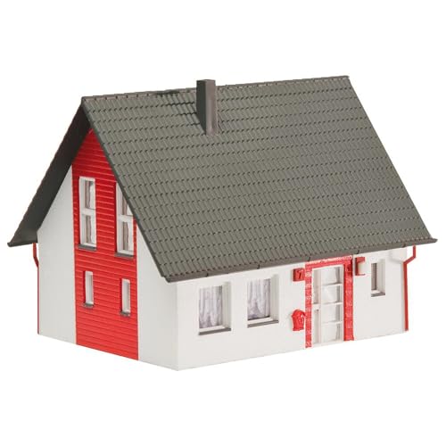 FALLER Einfamilienhaus, rot Modellbausatz mit 37 Einzelteilen 101 x 117 x 83 mm I Modelleisenbahn Zubehör H0 I Modelleisenbahn H0 Einfamilienhaus FALLER Einfamilienhaus, rot Modellbausatz mit 37 Einzelteilen 101 x 117 x 83 mm I Modelleisenbahn Zubehör H0 I Modelleisenbahn H0 Einfamilienhaus von FALLER