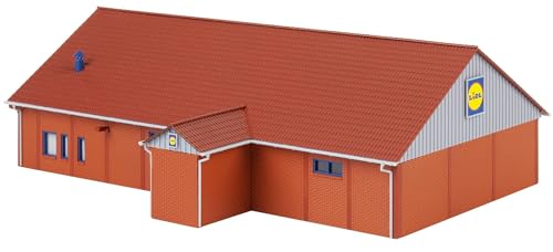 Faller FA130615 Lidl-Markt Modellbausatz, Zubehör, Mehrfarbig Faller FA130615 Lidl-Markt Modellbausatz, Zubehör, Mehrfarbig von FALLER