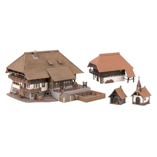 Faller 130677 Schwarzwald-Set Vogtsbauernhof, 27 x 24 x 14.5 cm von FALLER