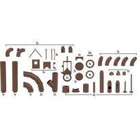 Faller 180327 H0 Rohrleitungs-Set Faller 180327 H0 Rohrleitungs-Set von Faller