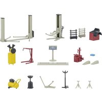 Faller 180356 H0 Kfz-Werkstatteinrichtung Fertigmodell Faller 180356 H0 Kfz-Werkstatteinrichtung Fertigmodell von Faller