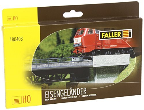 Faller 180403 - Zaun Eisengeländer Landschaft und Zubehör Bausatz von Gebr. FALLER GmbH Faller 180403 - Zaun Eisengeländer Landschaft und Zubehör Bausatz von Gebr. FALLER GmbH von FALLER