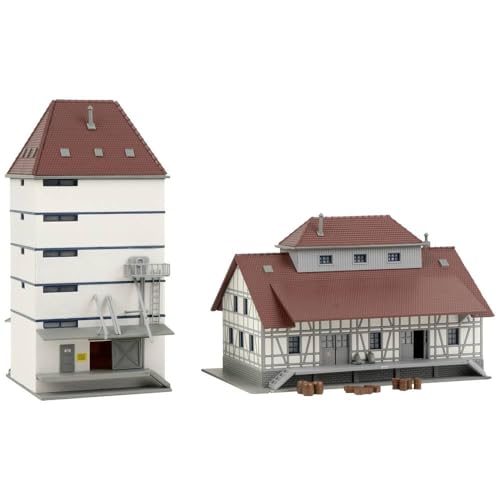 Faller 222223 Genossenschafts-Lagerhaus, One Size, Braun, Grau von FALLER