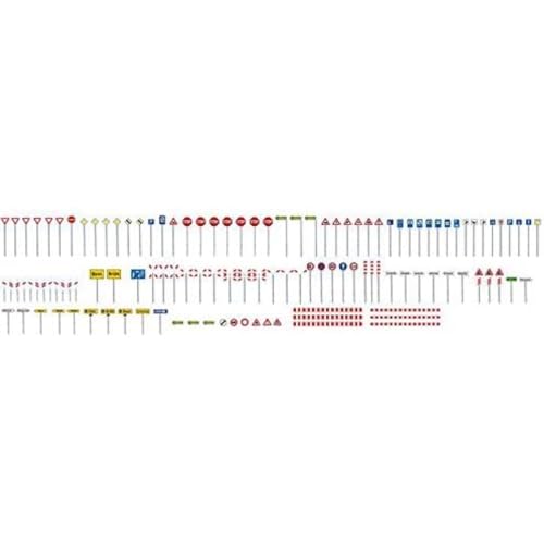 Faller FA272449 Verkehrsschilder-Set Modellbausatz, Zubehör, Mehrfarbig, Small von FALLER