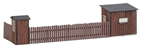 Faller FA 120219 - Wartehaus mit Bahnsteigsperre, Zubehör für die Modelleisenbahn, Modellbau von FALLER