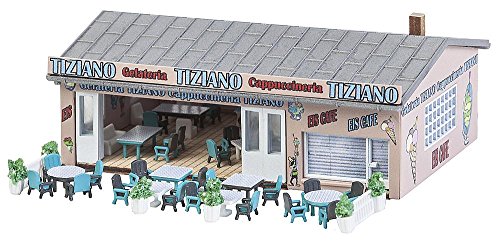 Faller FA 232327 - Eiscafé Tiziano, Zubehör für die Modelleisenbahn, Modellbau, Small von FALLER