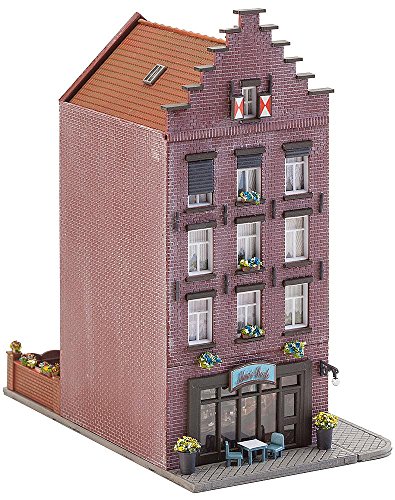 Faller FA 232334 - Altstadthaus mit Bar, Zubehör für die Modelleisenbahn, Modellbau, 13.9 x 3.7 x 22.4 cm von FALLER