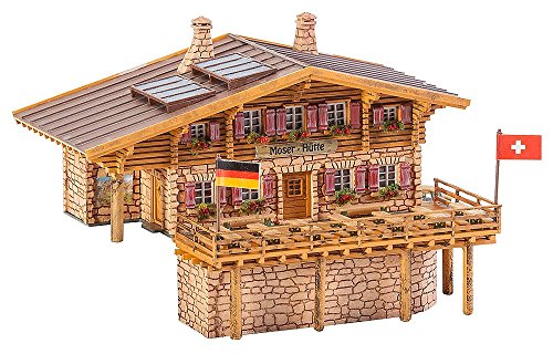 Faller FA 232356 - Hochgebirgshütte Moser-Hütte, Zubehör für die Modelleisenbahn, Modellbau von FALLER