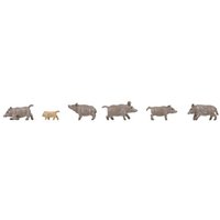 Faller N Wildschweine Bemalt, Stehend von Faller